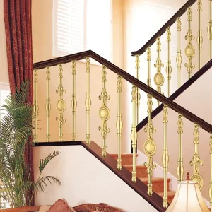 Stainless Steel Railing Baluster Systems Indoor Balusters Railings Stair Railing for Luxury Villa