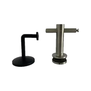 Stainless Steel SS2205 Fog Resistant Anti-Corrosion Glass Railing Fixing Studs for Stair Deck & Porch Railings DIY Installation