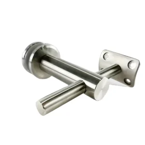 Stainless Steel Stair Railing Fittings Adjustable Handrail Support Glass Bracket Wall Mounted Round Handrail Holder Bracket