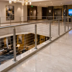 Stainless Steel Wire Balustrade Deck Railing with Cable for Home Interior Outdoor