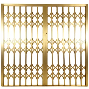 Stainless Steel and Aluminum Alloy Security Gate Door with Safety Window