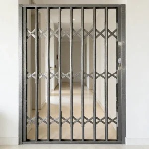 Stainless Steel and Aluminum Security Sliding Gate for Warehouse