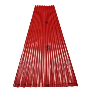 Stainless Titanium Coated Corrugated Steel Metal Roofing Sheet 0.55 Plant Size 30g Siding