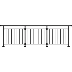 Stair Guardrail Stainless Steel Handrail Floor Mounted for Hospital Shopping Mall Corridor Residential Building