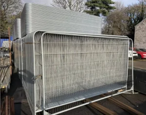 Standard 2mx3.5m Heras Style Temporary Fence Panels Mobile Welded Wire Mesh Fencing for Construction Site Security & Safety
