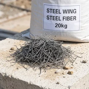 Standard Compliance CE ISO Concrete Reinforcement Fiber Metal Fiber Cold Drawn Hooked Steel Fiber