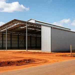 Standard Prefabricated Steel Structure Workshop Industrial Park Building Low Cost Pre Engineered Factory Warehouse