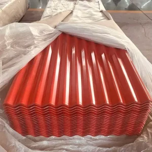 Standard Size Zinc Galvanized Iron GI Galvalume PPGI PPGL Roofing Sheet Corrugated Steel Plate For Prefab House