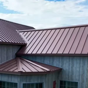 Standing Seam Metal Roof Sheet Color Steel Plate PPCG Decorative Zinc Metal Roofs Coated Color Steel Sheet