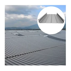 Standing Seam Metal Roofing Insulated Iron Roof Tiles for Large Buildings Like Stations and Sports Centers for Walls Villas