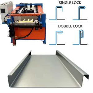 Standing Seam Roof Sheet Tile Forming Machine Automatic with Gear Bearing Pump PLC Core Components for Floor Use