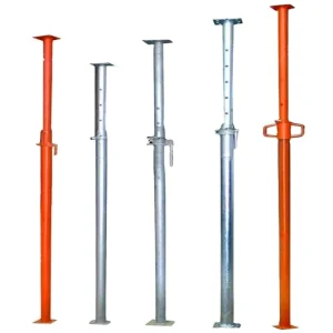 Steel Bracing & Steel Prop Manufacturers Galvanized Spray-coated Aluminum Formwork Steel Supports Scaffolding Accessories