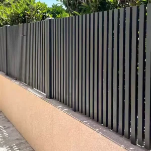Steel Fencing Outdoor Perimeter Barrier with Powder Coating Colors