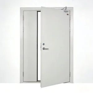 Steel Fire Door Kick Plate View Window Hospital Use