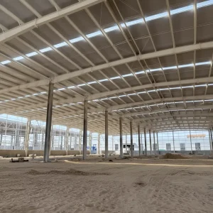 Steel Frame Warehouse Building Steel Structure Industrial Warehouse Energy Efficient Prefabricated Metal Building