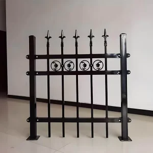 Steel Garden Fencing Bend Design Laser-Cut Galvanized PVC-Coated Metal Panels Heat-Treated Home Use