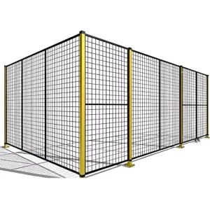 Steel Machine Guarding Safety Fencing Rodent Proof Waterproof Powder-Coated Finish