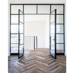 Steel Patio Doors Manufacturer Price OEM ODM Easy Installation Low Maintenance Security