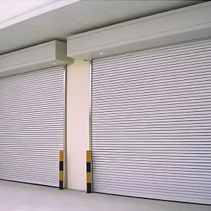 Steel Roll up Door with Anti Theft for Warehouse Storage Inventory Facilities and Large Scale Logistics