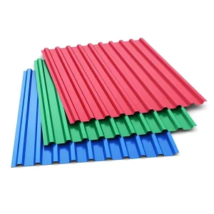 Steel Sheet Iron Roofing Gi Corrugated Metal Coated Galvanized Roof High-strength Steel Plate Corrugated Steel Roofing Sheet