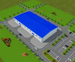 Steel Structure Light Metal Building Steel Structure Warehouse Prefabricated Building