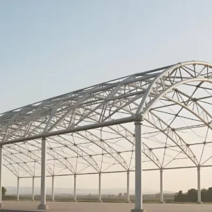Steel Structure Metal Building Large Span High Intensity Space Utilization Prefabricated Steel Frame Warehouse