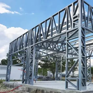 Steel Structure Modular Prefab Building Light Steel House Frame System Modern Villa Home Construction Project