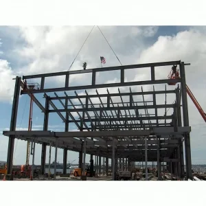 Steel Structure Steel Frame Building Construction Prefabricated System Industrial Design Custom Warehouse