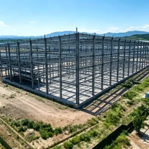 Steel Structure Warehouse Prefabricated Large Span Storage Building