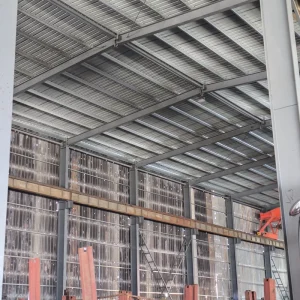 Steel Structure Warehouse Prefabricated Workshop Building Metal Steel Frame Factory