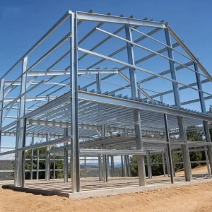 Steel Structure Warehouse Workshop Building Prefabricated Industrial Metal Construction Supplier