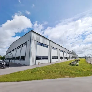 Steel Structure Warehouse Workshop Industrial Building Factory Storage Crane System Large Span Durable Modern Design CE