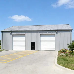 Steel Structure Workshop Prefabricated Metal Warehouse Factory Building Long Span Frame System
