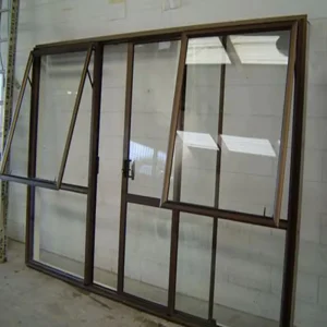 Steel Window with Grill and Folding Feature Windproof Apartment Application Sliding Windows