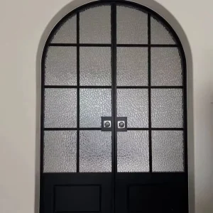 Steel Windows Metal Frames Church Villas Custom Double Glazed Waterproof Heat Insulation Strong Welded Design Victorian Modern