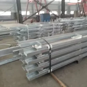 Steelwork Components Fabricated Steel Parts Structural Elements for Warehouses and Workshops