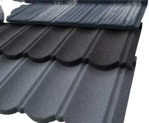 Stone Coated Metal Roof Coffee Brown Color Metal Roofing