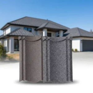Stone Coated Metal Roof Tile 0.4mm Galvalume 50yrs Warranty Africa Southeast Asia Europe US Popular