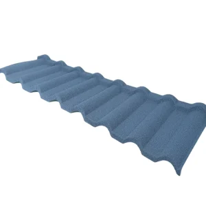 Stone Coated Metal Roof Tile Anti Aging UV Proof Better Performance Than PVC Resin Color Steel Al Mg Mn Tile