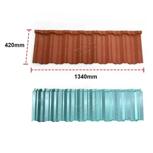 Stone Coated Metal Roof Tile Heat Insulation Soundproof Roof Sheet