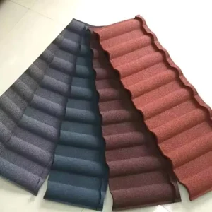 Stone Coated Metal Roof Tile Interlock Bond Milano Shake Tile Durable Building Material Stone Coated Roof Tile
