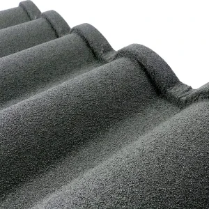Stone Coated Metal Roof Tiles Spanish Style Galvalume Steel Roofing Sheets Waterproof Building Materials
