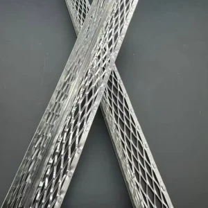 Straight Corners Guaranteed Expanded Metal Zinc Coated Fire Resistant Corner Bead Mesh Angle for Concrete Construction Floor