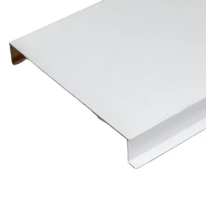 Strip Baffle Aluminum Alloy Customized Modern Metal Ceiling Panels with Fireproof Waterproof Design for Living Room Ceiling Grid
