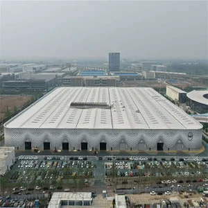 Structural Steel Prefabricated Light Construction Workshop Building Hangar Steel Structure Warehouse