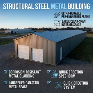 Structural Steel Structure Metal Building Steel Warehouse