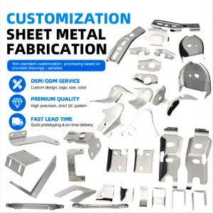 Sturdy Custom Sheet Metal Stamping Components Multispec Metal Link Accessory for Construction Machinery Equipment