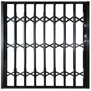 Sturdy Foldable Stainless Steel Aluminum Gate Solid Anti-Theft Corrosion-Resistant Long-Lasting Postmodern Design