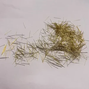 Supply Carbon Steel Copper Plated Micro Wire End Hooked Fibers for Heavy Duty Pavement Concrete Reinforcement ASTM