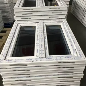 Supply Economical Double Glazed White UPVC Casement Sliding House Window and Doors